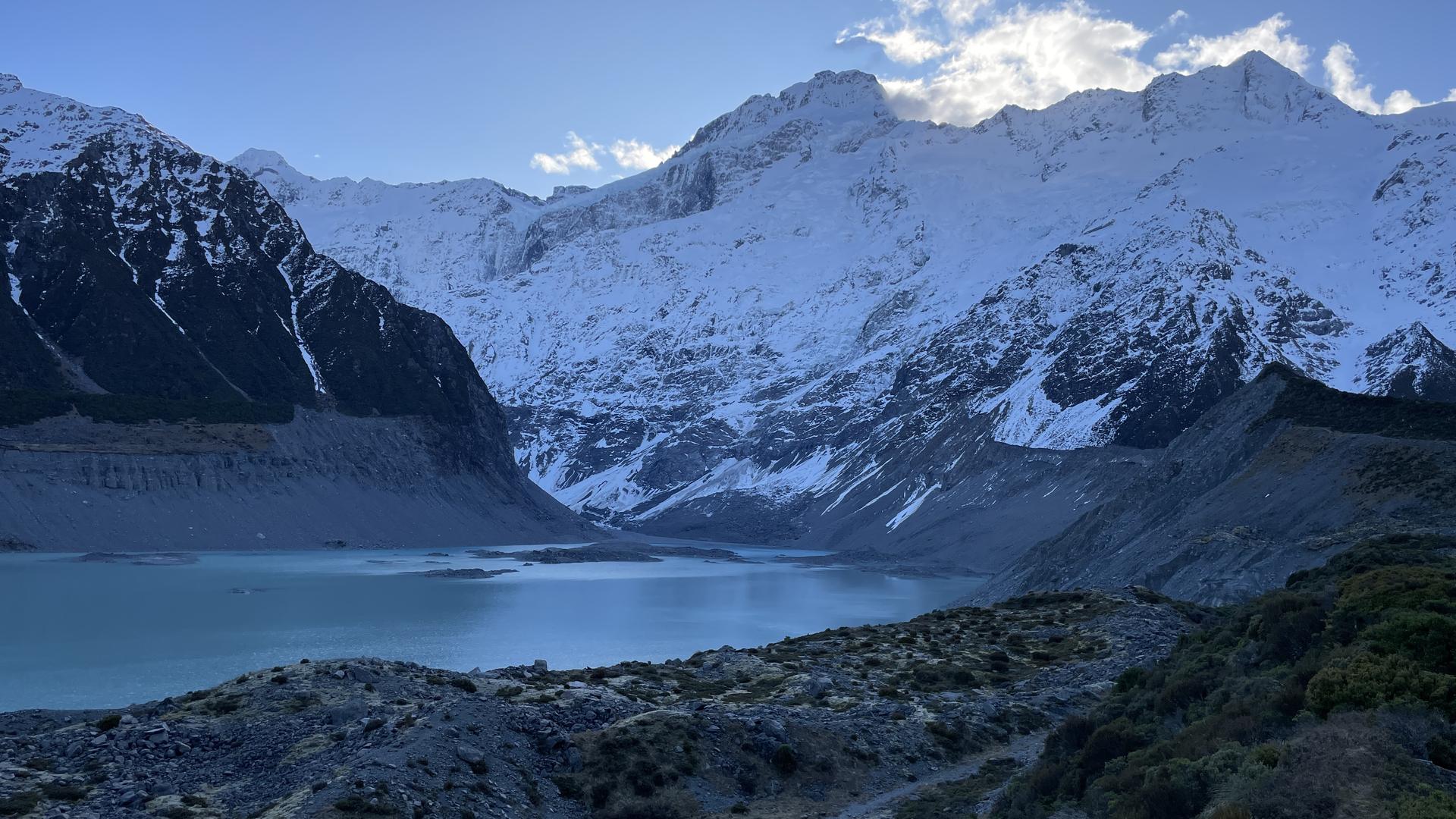 Photography of Mount Sefton in New Zealand